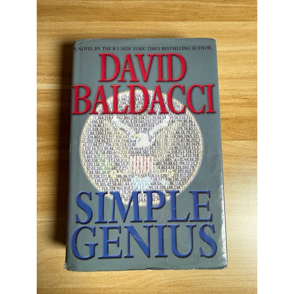 David Baldacci Simple Genius‎ Paperback Novel Thriller Mystery Book